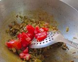 A picture of step 4 of Gavarachi Bhaji(Cluster beans Bhaji).