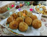 A picture of step 6 of Potato n veggies balls.