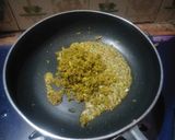 A picture of step 4 of Brinjal fry in Garlic Masala.