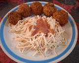 Foto del paso 5 de la receta: Albóndigas de pollo empanizadas con frituras en horno air fryer