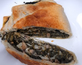 Foto del paso 8 de la receta: Rulo de espinacas con queso de cabra y champiñones