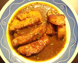 Foto del paso 9 de la receta: Lomo de Cerdo Guisado con Leche de Coco, Yakiniku, Basil Lemongrass y Curry