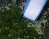 A picture of step 2 of Green Garlic And Paneer Paratha.
