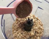 A picture of step 1 of CHOCOLATE BROWNIE BITES (healthy snacks).