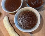 Une image de l'étape 3 de Tapioca au lait végétal, chocolat noir et banane.