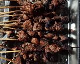 Foto langkah ke 3 dari resep Sate Kambing Sambal Kecap.