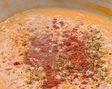 A picture of step 5 of Butter Masala Pasta.