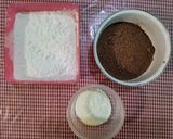 Foto langkah ke 1 dari resep Bolu coklat super nyoklat.