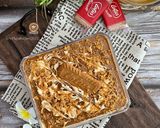 Gambar langkah 8 resipi Biscoff Cheesecake.