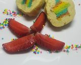 A picture of step 15 of Star rainbow cookies.