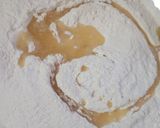 A picture of step 2 of Fluffy poori.