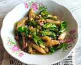 Foto langkah ke 5 dari resep Cumi Asin Cabe Ijo.