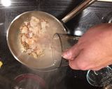 A picture of step 3 of Crispy Pepper Seafood Scampi over Red & Green Lentil Penne.