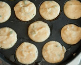 A picture of step 4 of Moong dal appe.