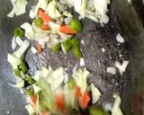 A picture of step 9 of Chapathi spring rolls.