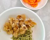 Hình bước làm 4 của món Mì hoành thánh