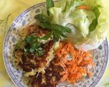 Une image de l'étape 3 de Patate douce, Poulet, Salade, Sauce au yaourt Healthy -Diet.