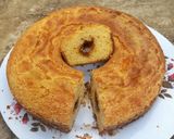 Foto del paso 4 de la receta: Budín húmedo de ricota con corazón de dulce de leche