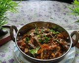 A picture of step 11 of Restaurant style bhindi masala.