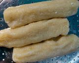 Foto langkah ke 5 dari resep Pempek Lenjer Nasi Isi Sosis.