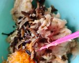 Foto langkah ke 3 dari resep Ayam udang gulung nori (frozen).