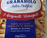 A picture of step 3 of Garganelli con funghi e pancetta.