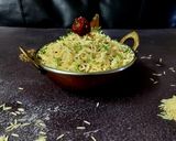 A picture of step 3 of Jeera Rice (in cooker).