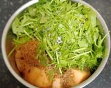 A picture of step 2 of Oil Free Muskmelon Dressing, Fiber & Vitamin Rich.