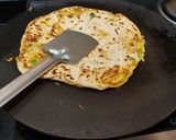 A picture of step 3 of Green Garlic Fenugreek Paratha.