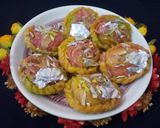 A picture of step 33 of Malai Khaja.
