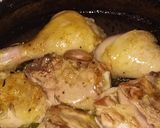 Foto del paso 2 de la receta: Pollo en el disco al ajillo