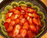 Foto del paso 4 de la receta Tarta de fresa y kiwi