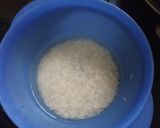 A picture of step 1 of Thandai Phirni.