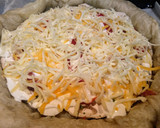 Foto del paso 2 de la receta: Pizza de hojaldre con champiñones y tomate