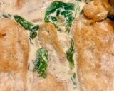 A picture of step 8 of One-Pan Easy Creamy Chicken Breast with Spinach & Caramelized Onion 🧅.