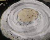 A picture of step 7 of Hydrabadi masala dosa.