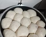 Foto del paso 8 de la receta: Pancitos de queso y salame en "sartén"