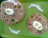 A picture of step 3 of Haandi style veg briyani.