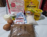 Foto langkah ke 1 dari resep Bolu kukus coklat gluten free.