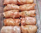 Foto langkah ke 3 dari resep Baked chicken roll.