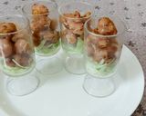 A picture of step 5 of Mongolian chicken.