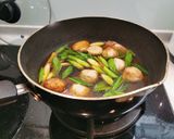 蒜苗麻油滷鮭魚的食譜步驟5照片
