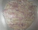 A picture of step 2 of Kadu gosht.