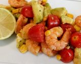 A picture of step 3 of Warm, Mexican style salad.