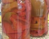 Foto del paso 4 de la receta: Pimientos morrones agridulces en conserva