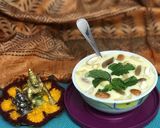 A picture of step 5 of Orange Kheer/ Kheer Komola.