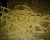 A picture of step 2 of Handmade pasta with chicken.