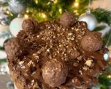 Foto del paso 8 de la receta: Tarta de queso Ferrero con crocanti de almendras caseras en freidora de Aire