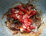 A picture of step 6 of Vegetable Brinji rice.