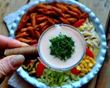 عکس مرحله 4 از دستور سالاد پاستا چیپسی 🌸